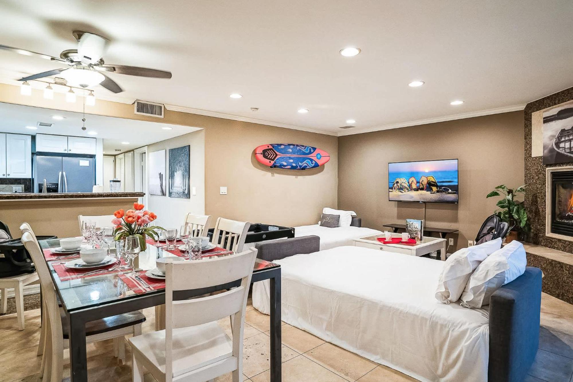 ニューポート・ビーチ Awesome 3Br 1 Block To Ocean Fast Wifi C1ヴィラ エクステリア 写真